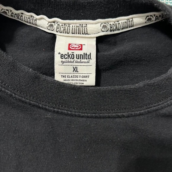 Y2K Ecko Unitd  NYC Graffiti Graphic Tee - Picture 3 of 7